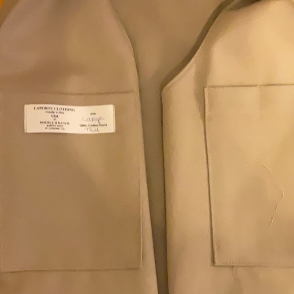 Western Duck Cotton Vest by Double H Ranch - Picture 7 of 8